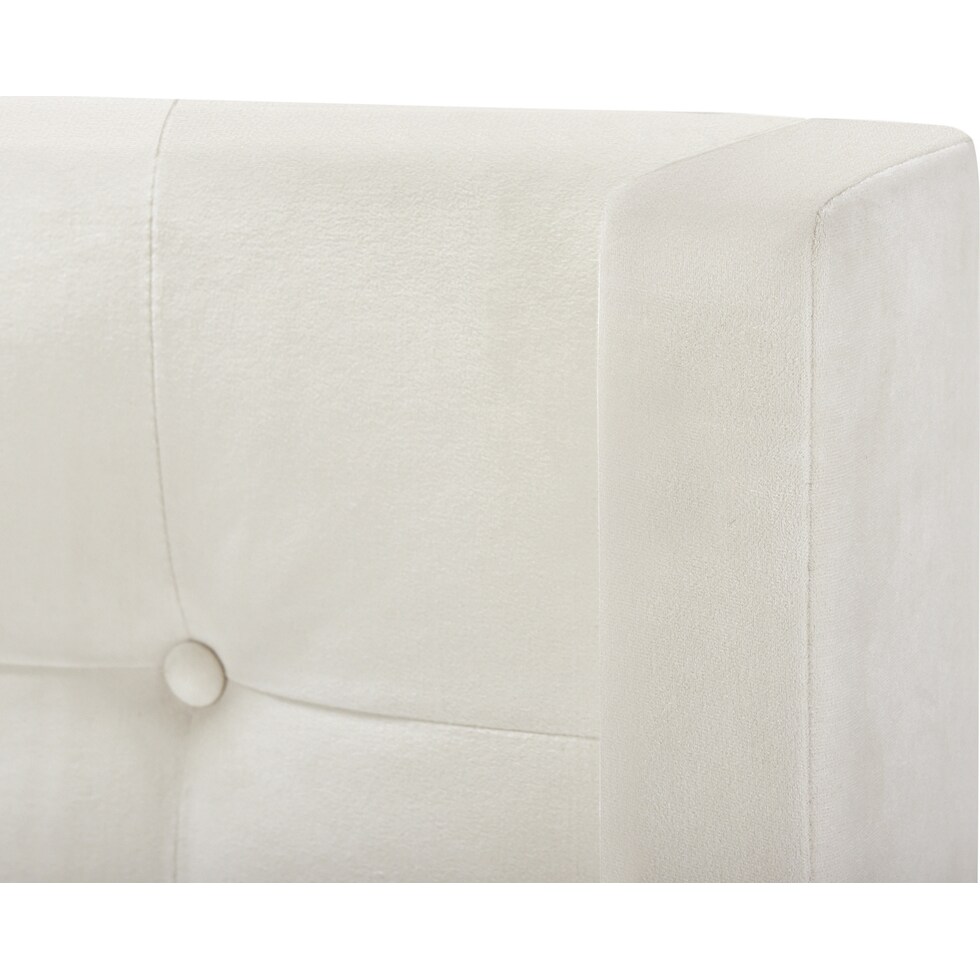heiress white queen bed   