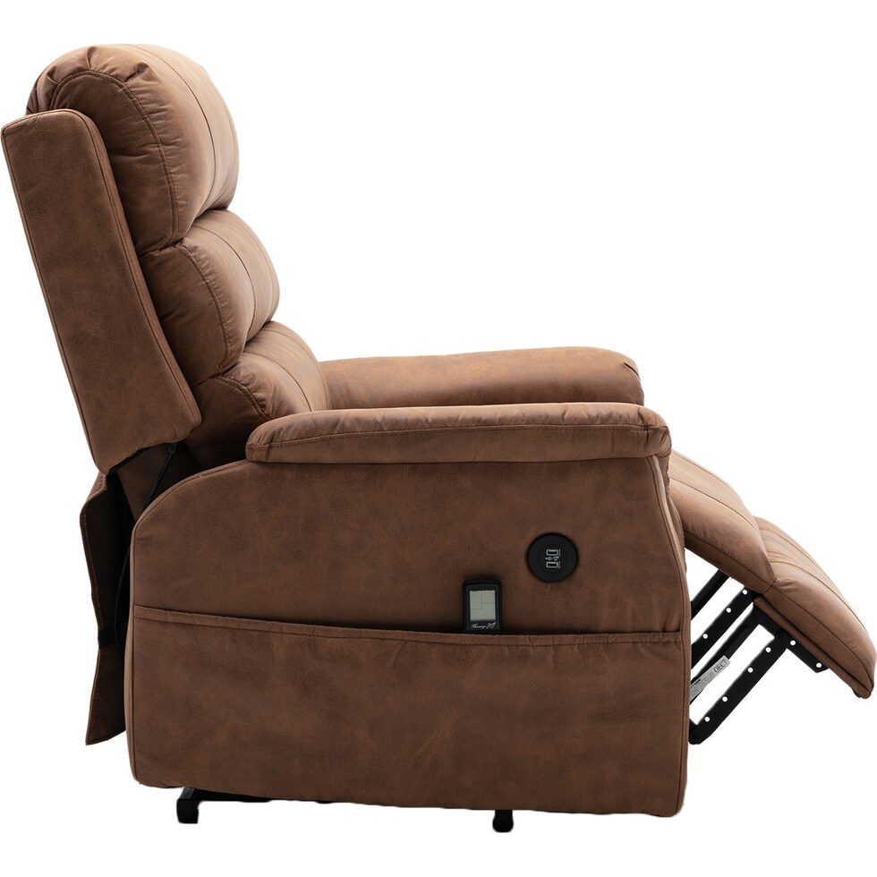 helen dark brown lift chair   
