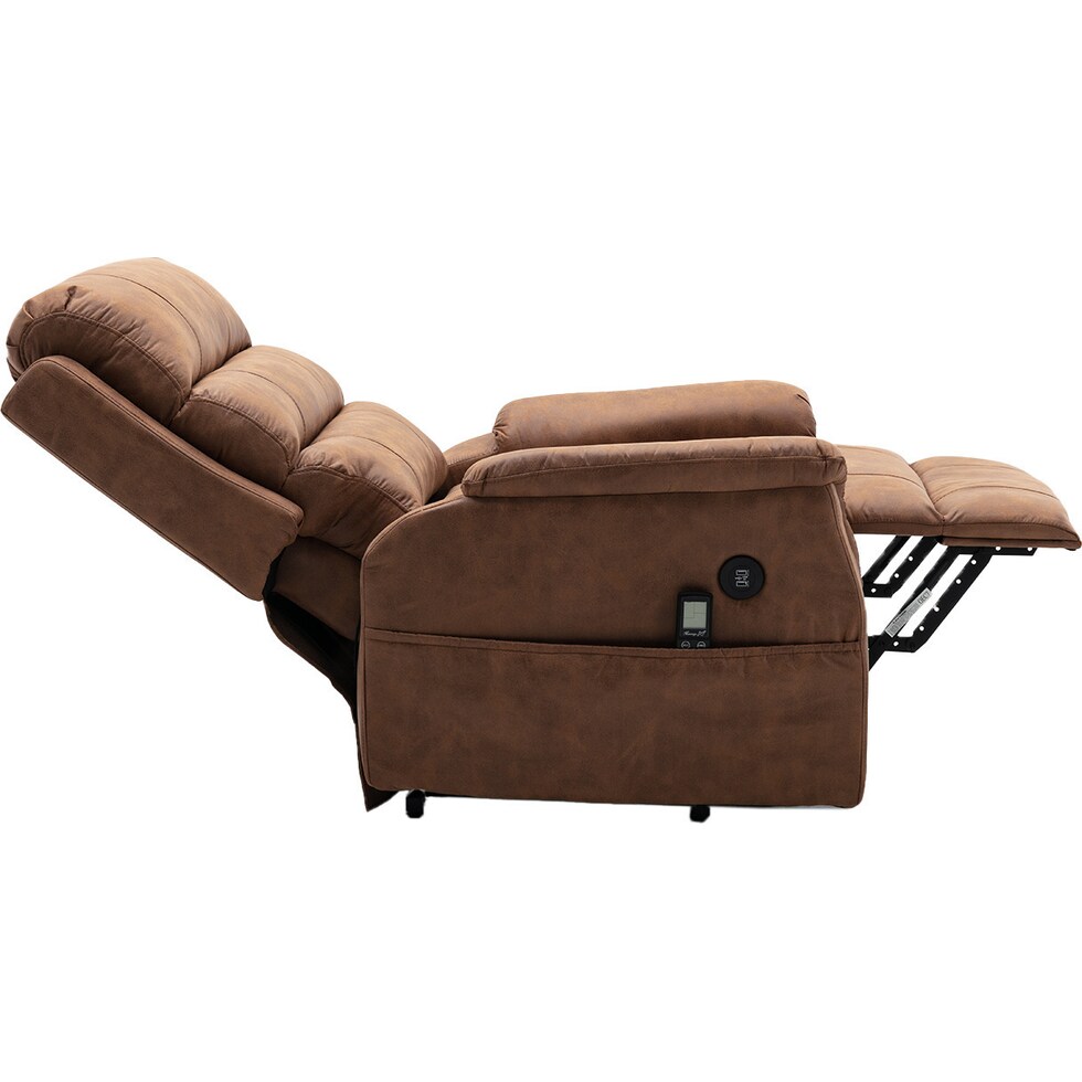 helen dark brown lift chair   
