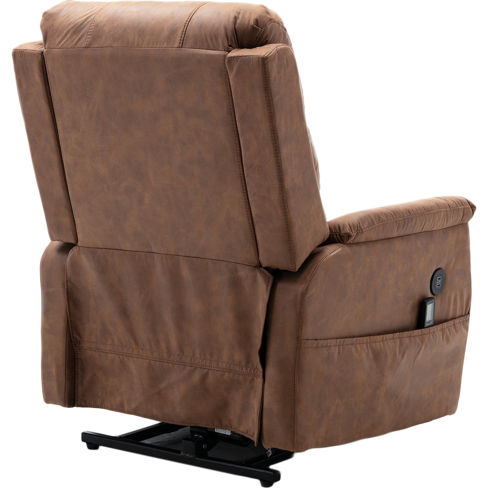 helen dark brown lift chair   