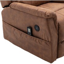helen dark brown lift chair   