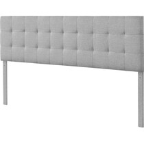 helga gray king california king headboard   