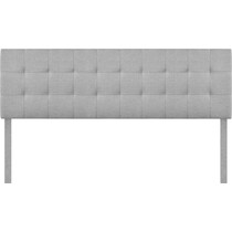 helga gray king california king headboard   