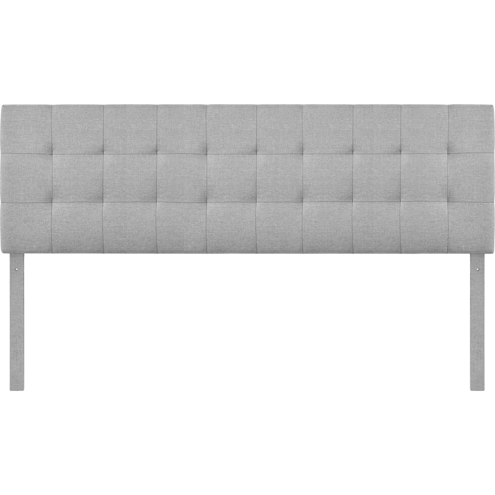 helga gray king california king headboard   