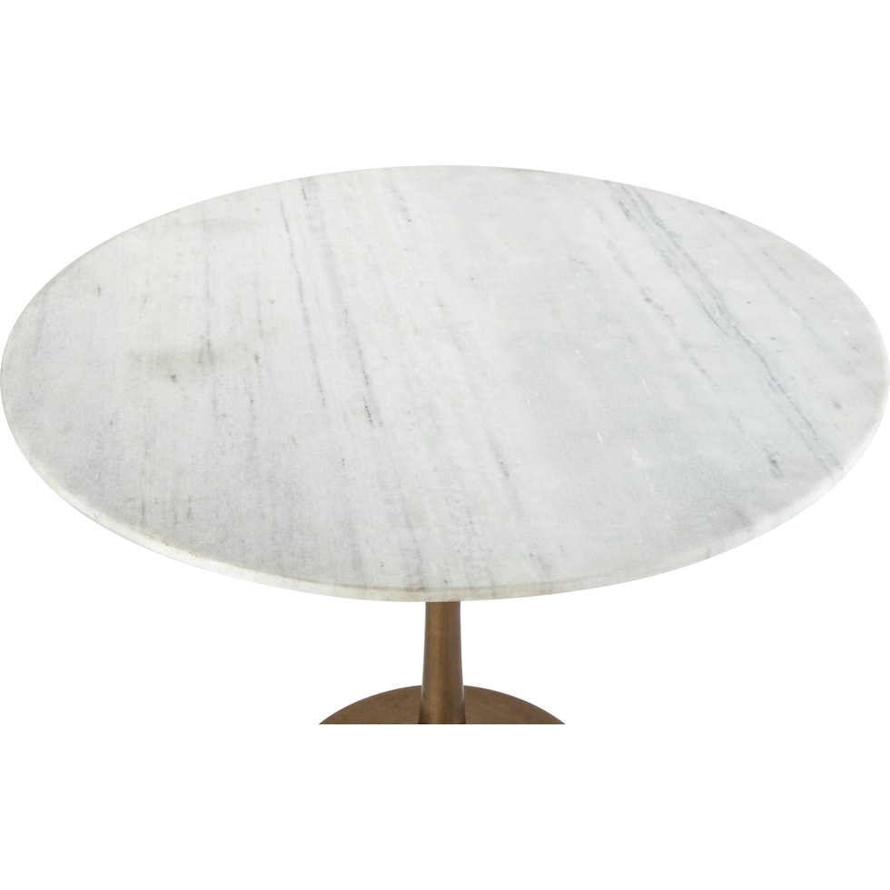 helix white dining table   