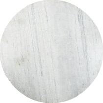 helix white dining table   