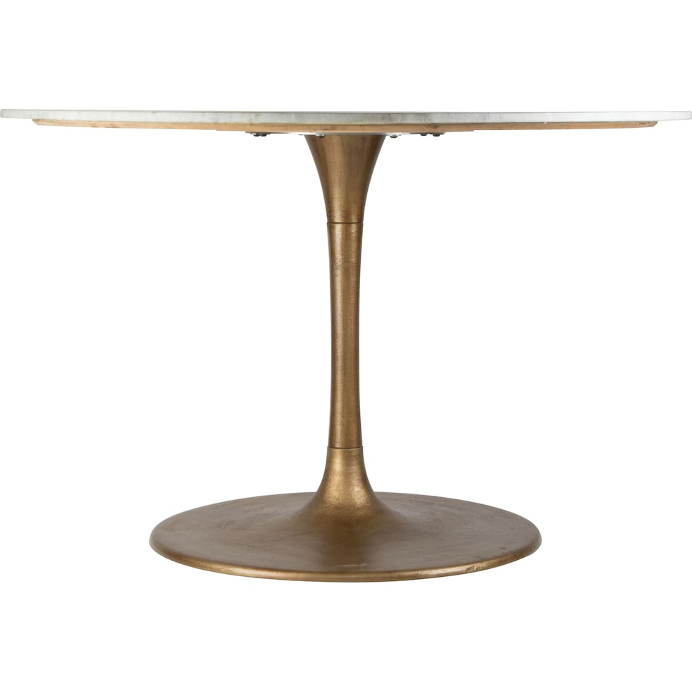 helix white dining table   