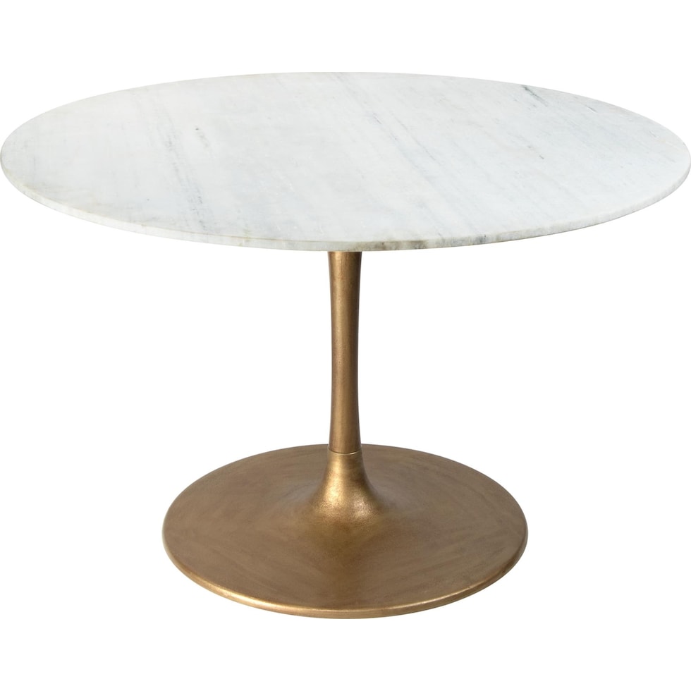 helix white dining table   