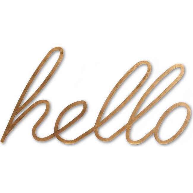 Home Accessories - Hello Wall Art