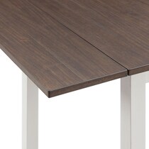 hemingway dark brown  pc dining set   