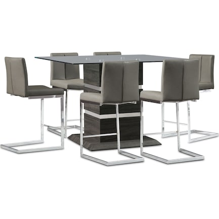 Henderson Counter-Height Dining Table and 6 Stools