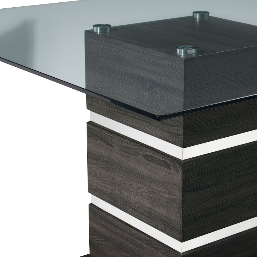 henderson gray counter height table   