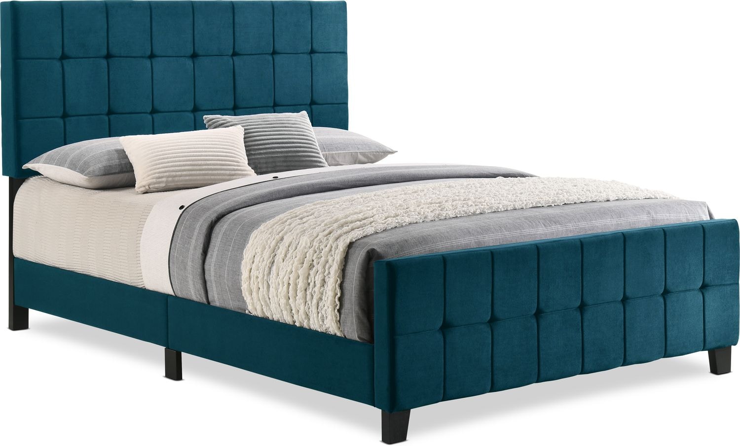 Hensley Upholstered Bed | American Signature Furniture