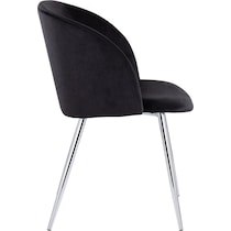 hermione black dining chair   