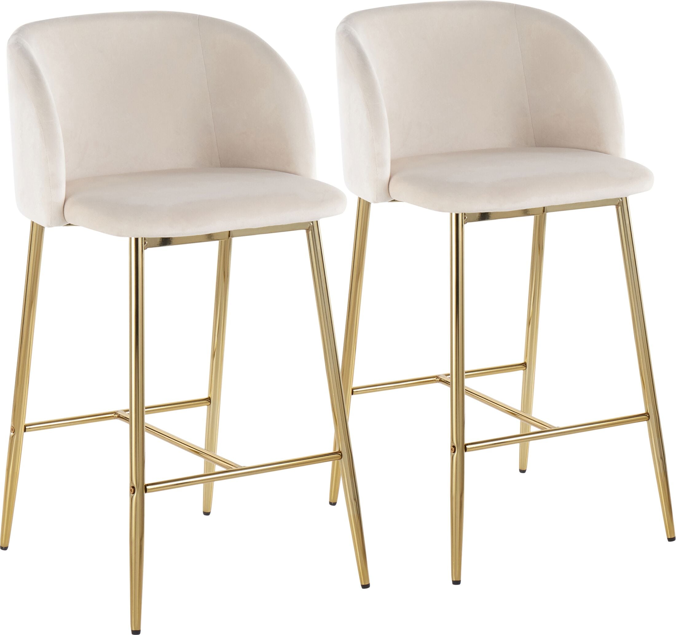 Cream counter height discount stools