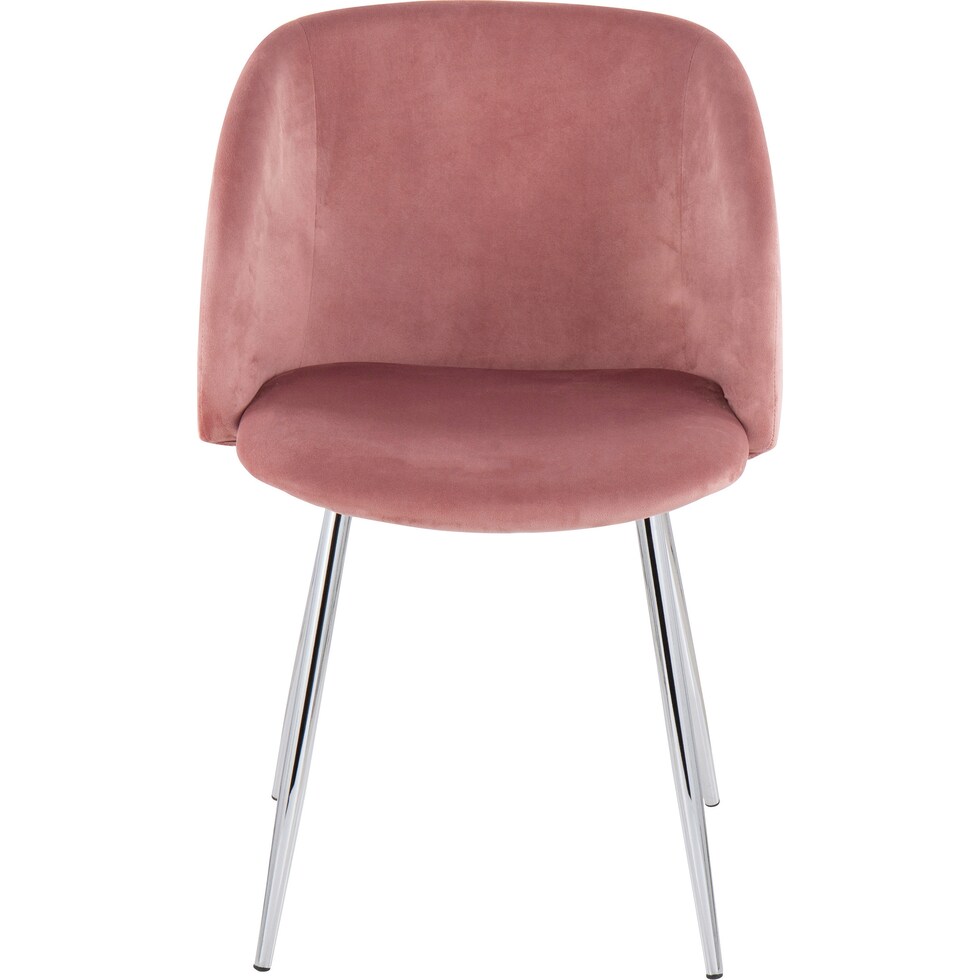 hermione pink dining chair   