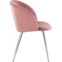 hermione pink dining chair   