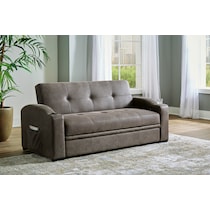 hermosa gray sleeper sofa   