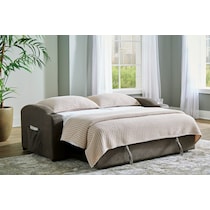 hermosa gray sleeper sofa   