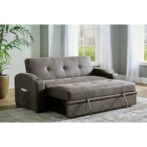 hermosa gray sleeper sofa   