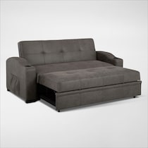 hermosa gray sleeper sofa   