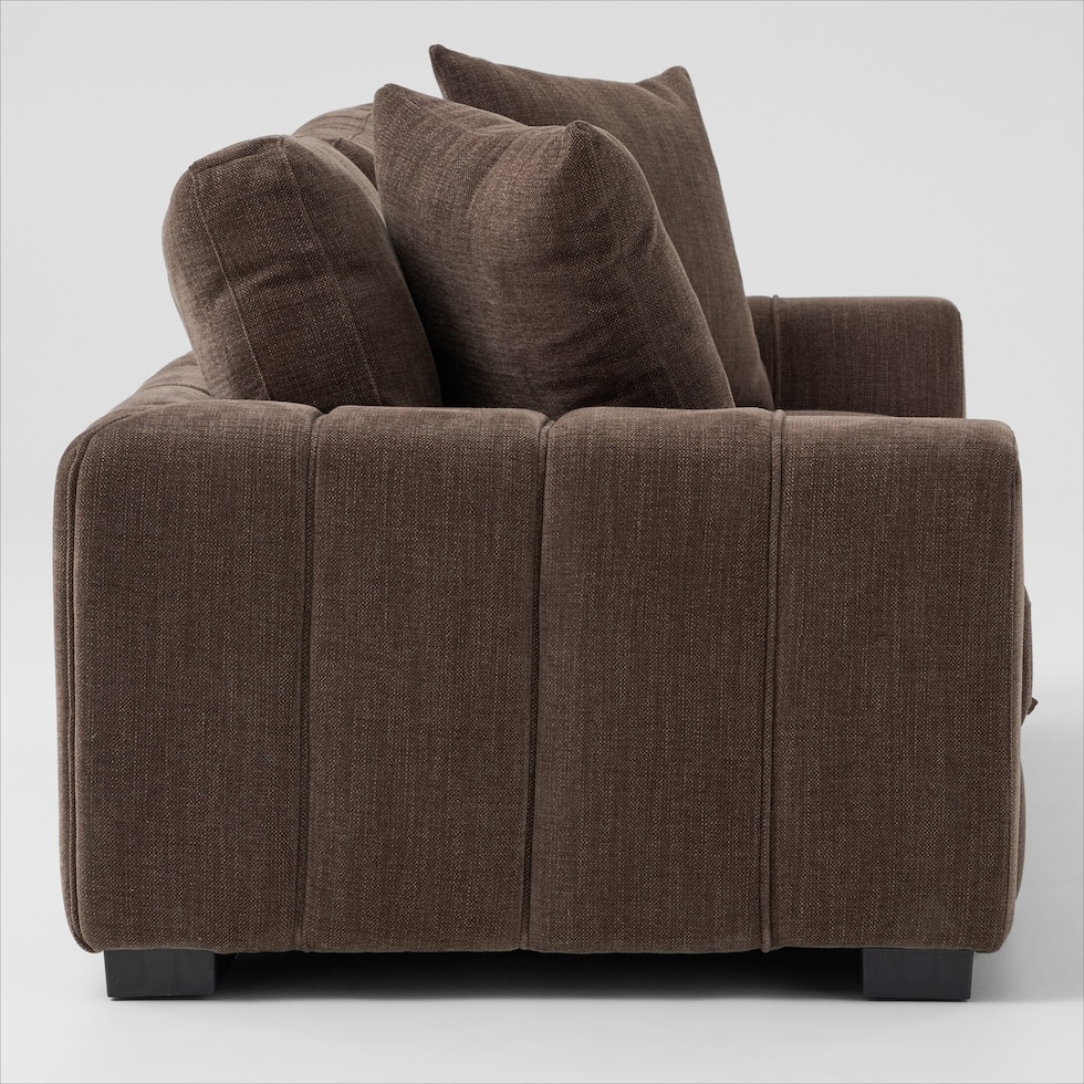 hero dark brown sleeper sofa   