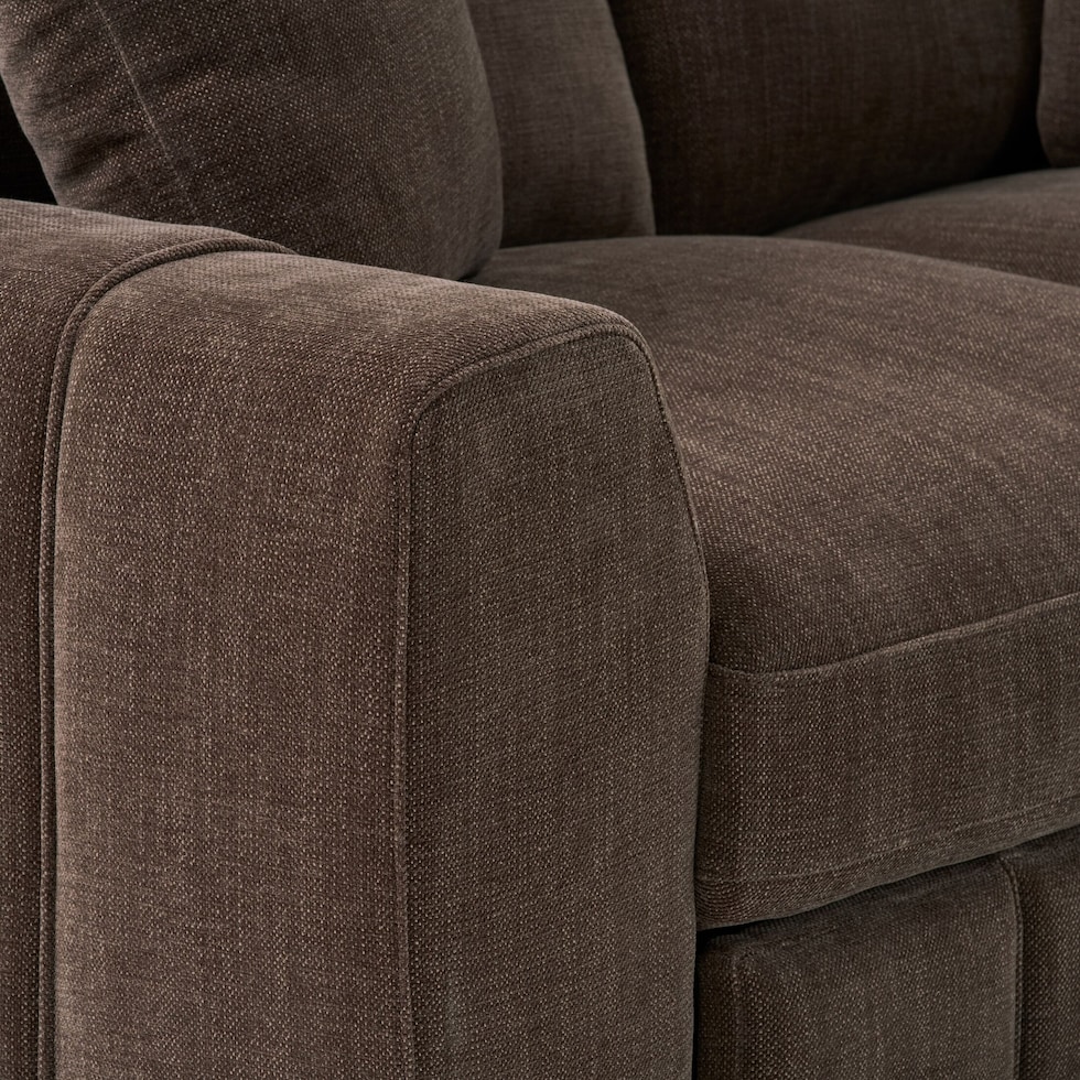 hero dark brown sleeper sofa   