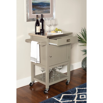 Highland Apartment Cart - Gray