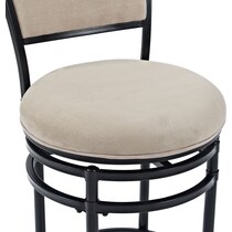 hilda white counter height stool   