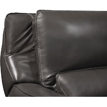holden gray  pc power reclining sofa   