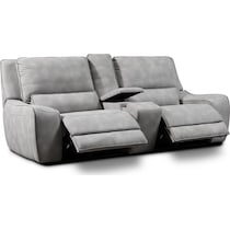 holden gray loveseat   