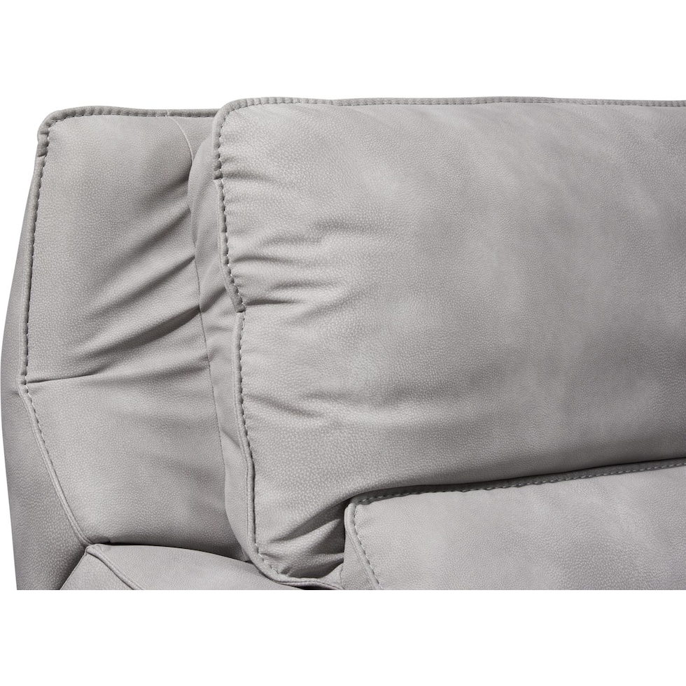 holden gray loveseat   