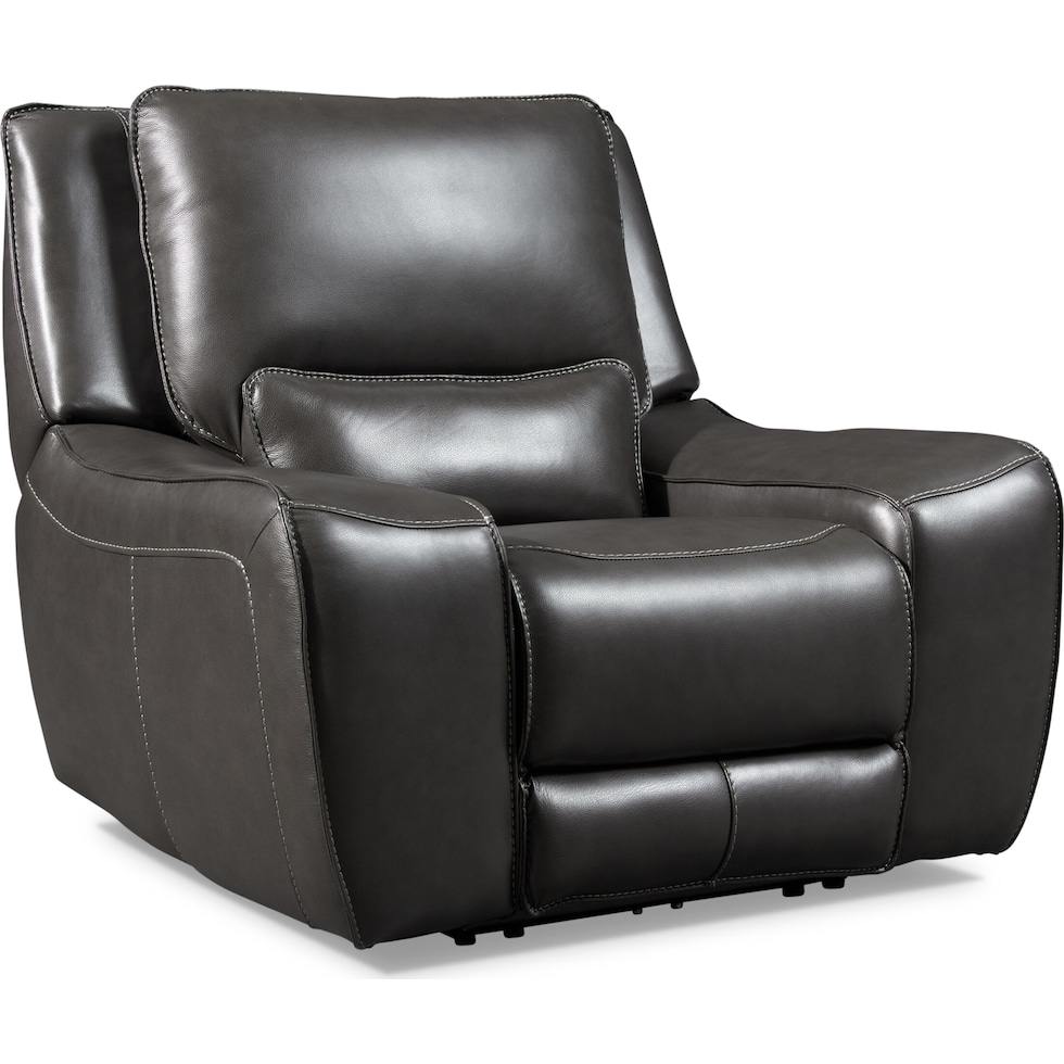 holden gray recliner   