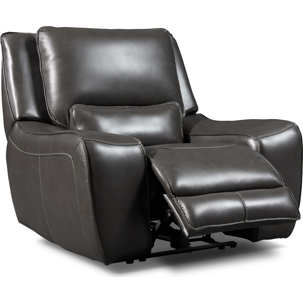 holden gray recliner   