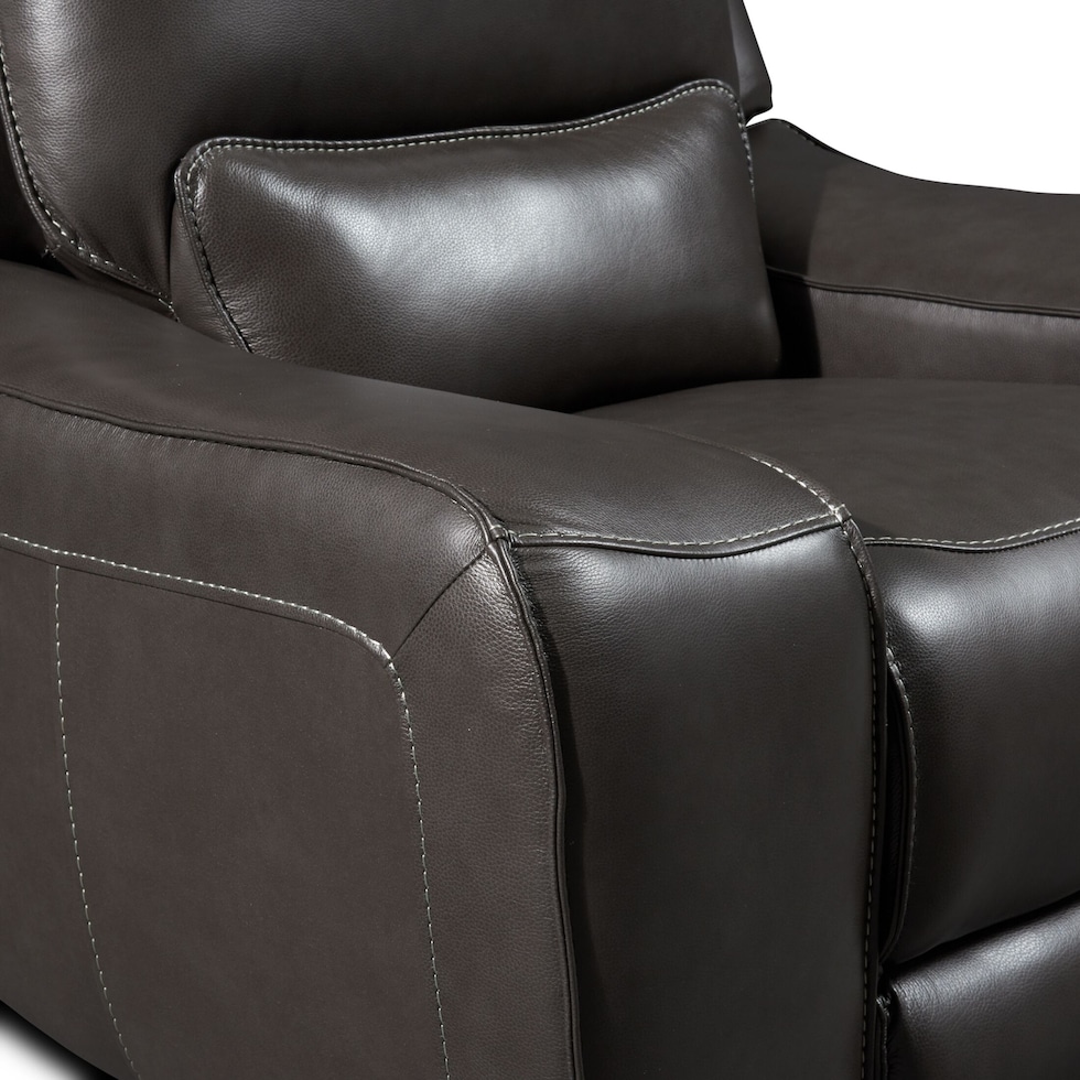 holden gray recliner   