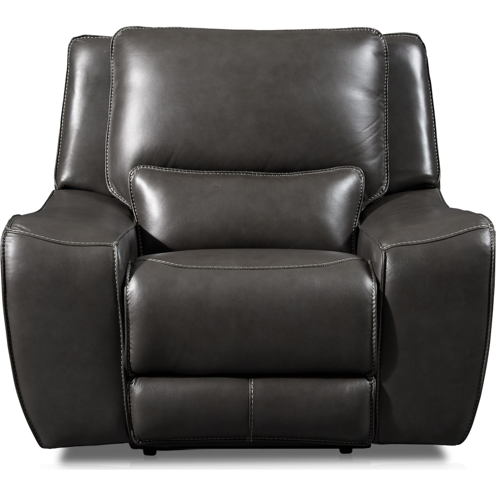 holden gray recliner   