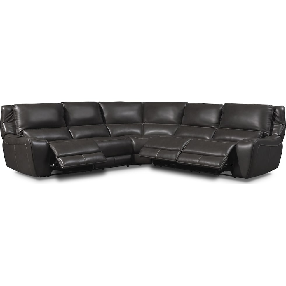 holden gray sectional   