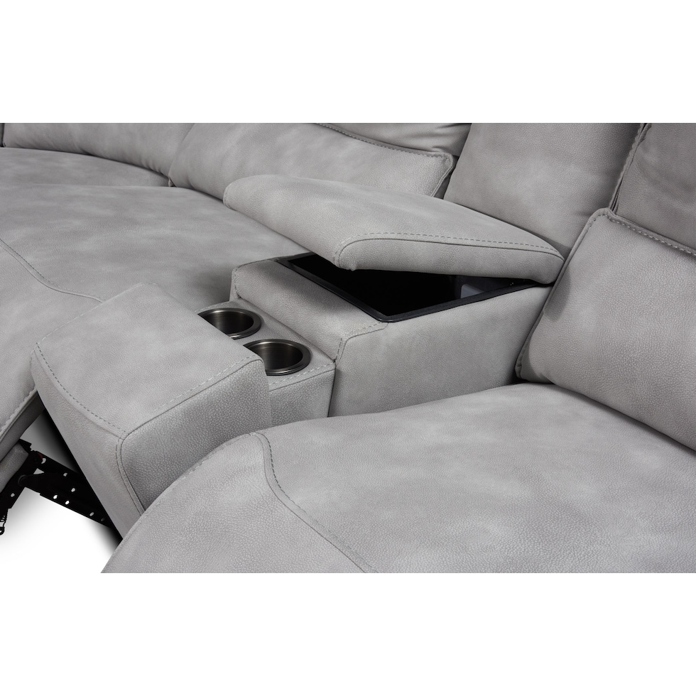 holden gray sectional   