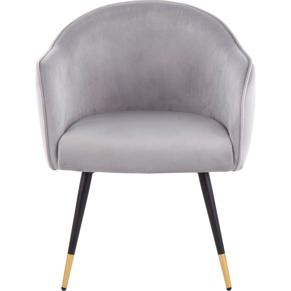 Holland Set of 2 Dining Chairs Silver American Signature Furniture