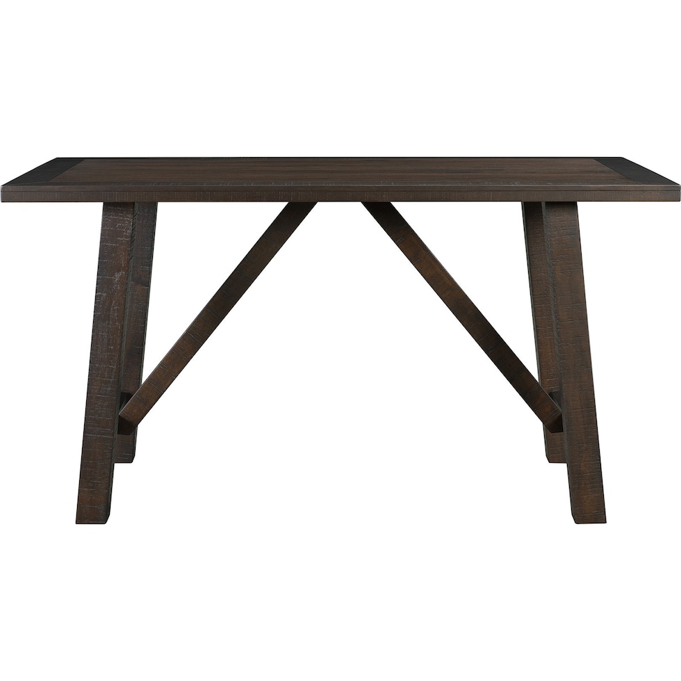 hollis gray counter height dining table   