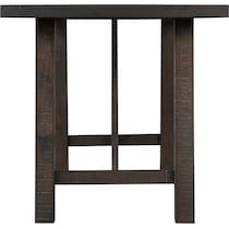 hollis gray counter height dining table   