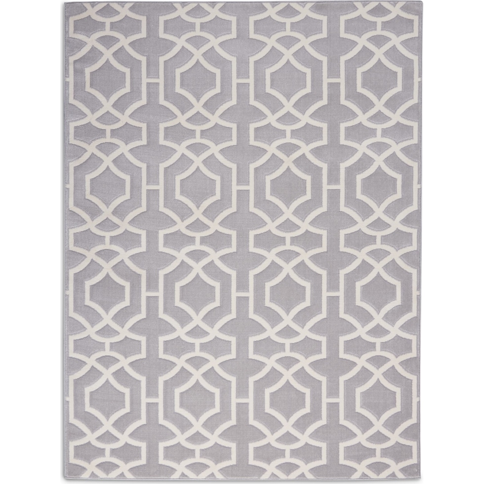 holly gray white area rug  x    