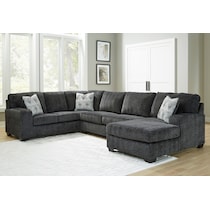 hollyview blue sectional   