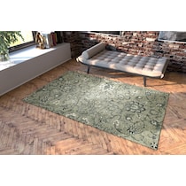 honest gray area rug  x    