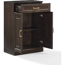 honnaly dark brown cabinet   