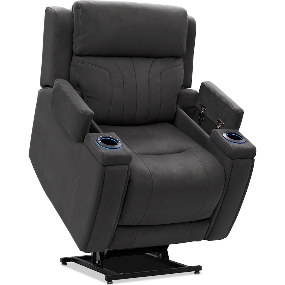 honor gray recliner   