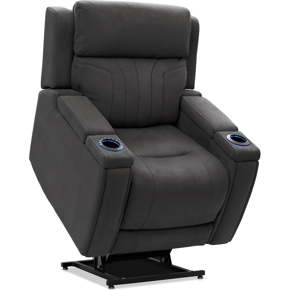 honor gray recliner   