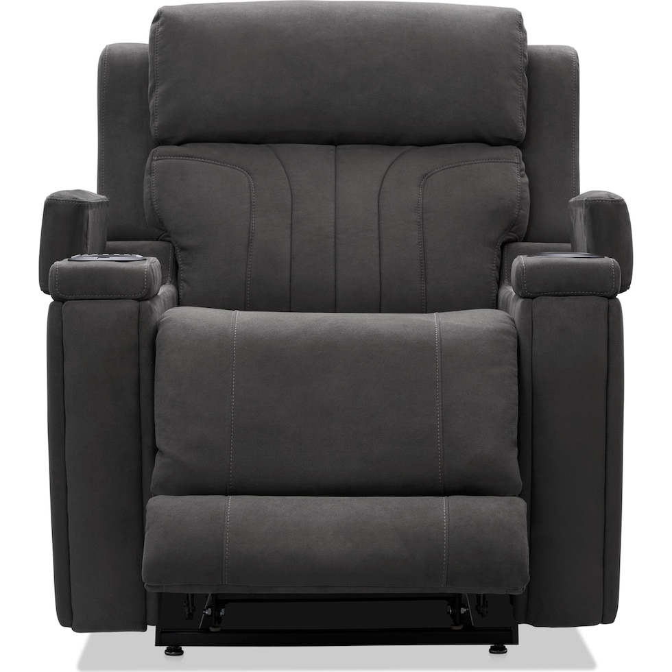 honor gray recliner   