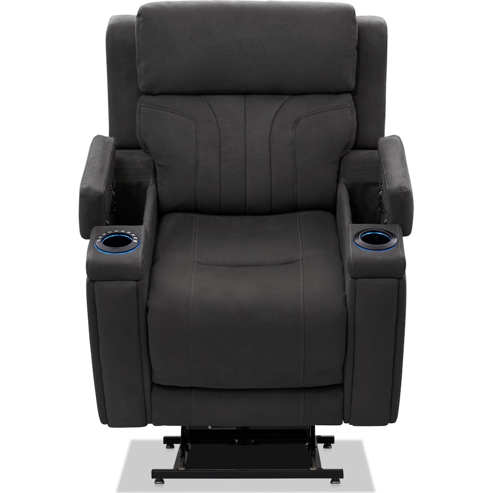 honor gray recliner   