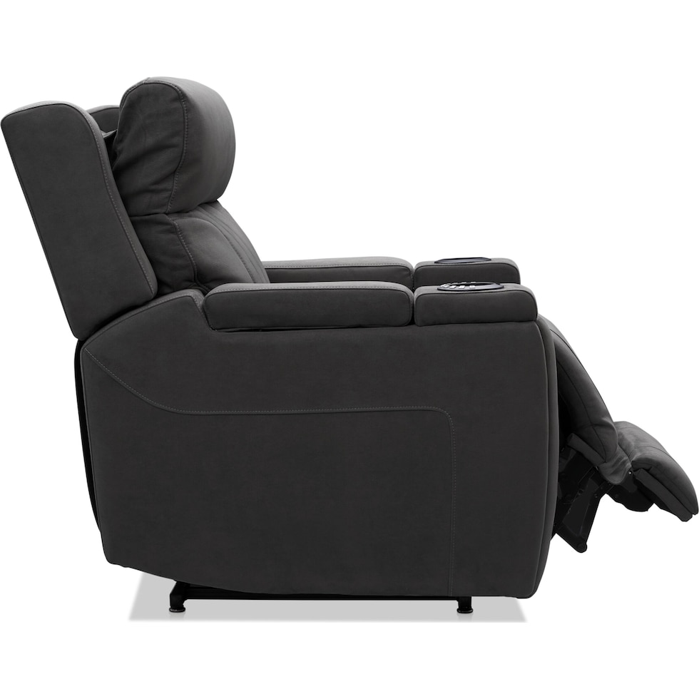 honor gray recliner   